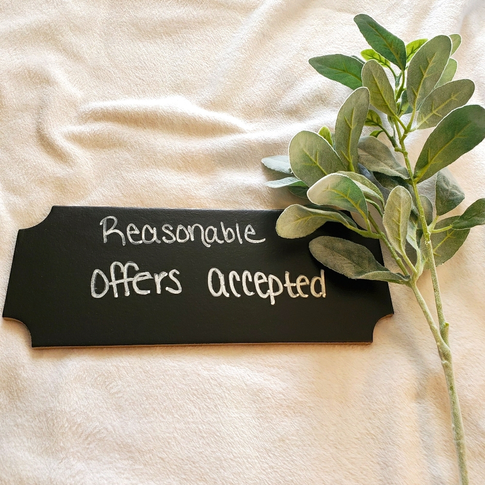 Reasonable offers!